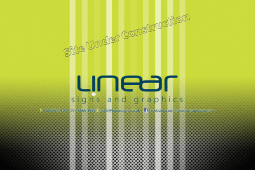 LinearSigns's profile picture. Graphics and sign company based in Boston Lincs. We do all vinyl work, decals, banners, posters, design and vehicle wrapping to name just a few!