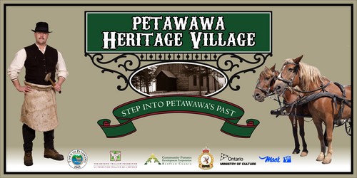 The Petawawa Heritage Village is situated on 3.5 picturesque acres here history is alive and ready for your visit.