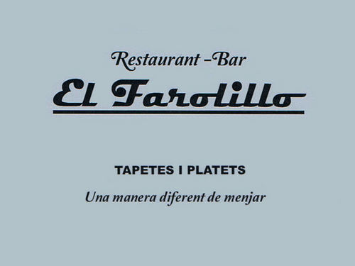 Restaurante Bar El Farolillo.

Especializados en platillos, tapas caseras, delicatessens, a montaditos, aperitivos, cocina catalana y mediterranea.