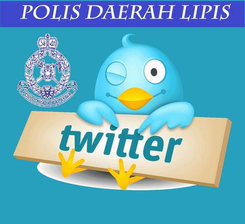 Akaun Twitter Rasmi Polis Daerah Lipis tidak menerima laporan polis. Sila salurkan sebarang maklumat ke dccklipis@rmp.gov.my atau ditalian 09 312 2222.