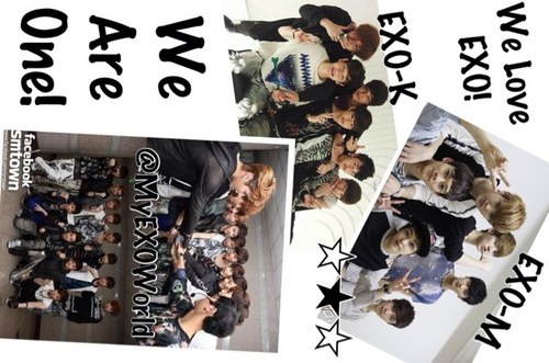 안녕하세요, We're Fansbase from New Artist SMEnt, EXO!! ^^ We share game,fact,info,photo,etc about EXO.. Follow us! 감사합니다 ^___^ [Wohoexo@yahoo.com]