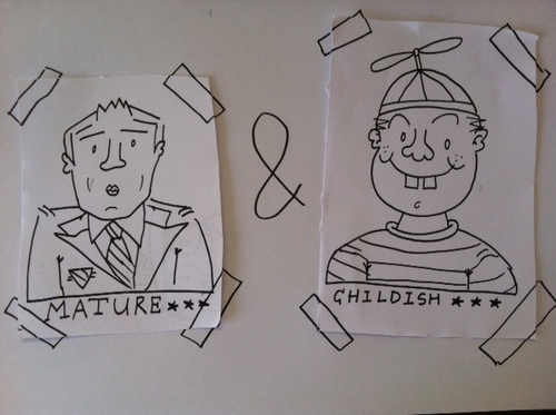 childishmature's profile picture. Welcome to the official twitter page for Childish&Mature™ We are two people talking about philosophy. Wanna join us?  maturechildishly@gmail.com