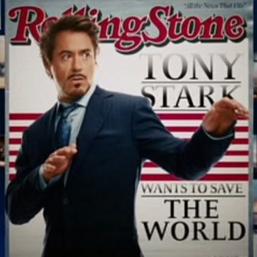 Really need that to know me ? I'm Iron Man, that's all.
