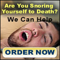 Stop snoring and get a good night sleep