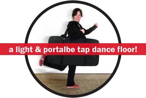 http://t.co/4cWZrfOVw4 , Tappin' Floor, a light, portable, real wood floor. Great for flamenco, irish, clog and tap dancing!