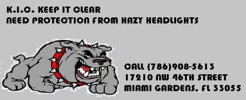 Hazy and malfunctioning headlights are both unsightly and unsafe.
