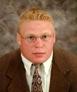 ME BROCK LESNAR. ME A WWE SUPERSTAR. ME NO LIKE FIGHTING. ME FAVORITE TOY IS BRAIN. (This is a parody account. I'm not Brock Lesnar) Now @DCBorkLaser