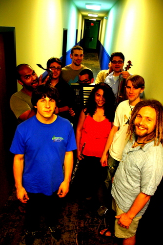 11 piece Funk Fusion band. #Charlotte, NC #NoDa http://t.co/7Ek69ltWxB
