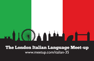 The London Italian Language Meet-up is a friendly group of Italian speakers that meet twice a month to speak in Italian - aperitivo, picnics, theatre etc