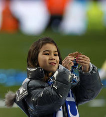 Yasmim a linda princesa filha do jogador @Deco20Oficial
