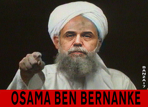 O_Ben_bernanke's profile picture. Financial terrorist In a financial Jihad against the world printing money at the FED