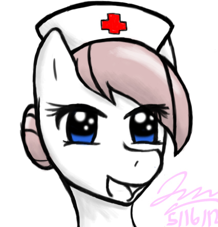 Ponyville's resident nurse.