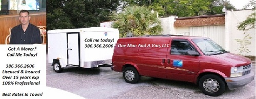 OneManAndAVan's profile picture. Specialize in Local Moves, Furniture Delivery & Set up & more. Lead Mover has 15 years experience. Serving Daytona Beach & Surrounding Central Florida Cities.