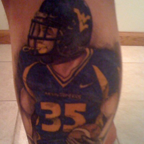 wvu523's profile picture. Old gold and blue bleeding redneck