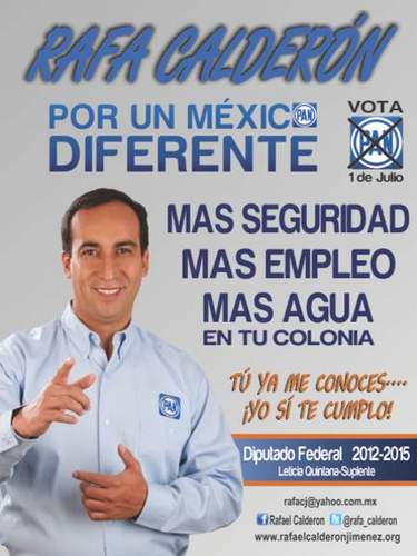 Candidato al Dtto. V Federal por Acción Nacional.