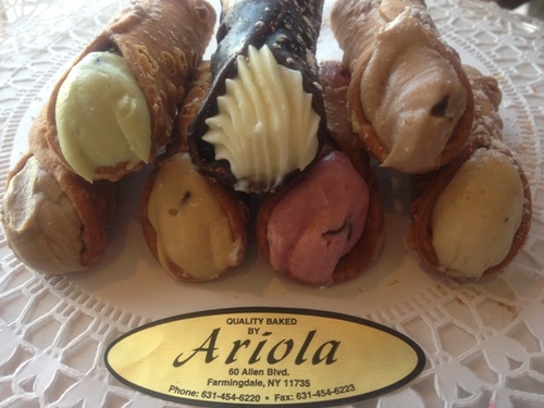 Ariola is family owned and operated since 1923 for three generations. Cannoli specialists. 631.454.6210