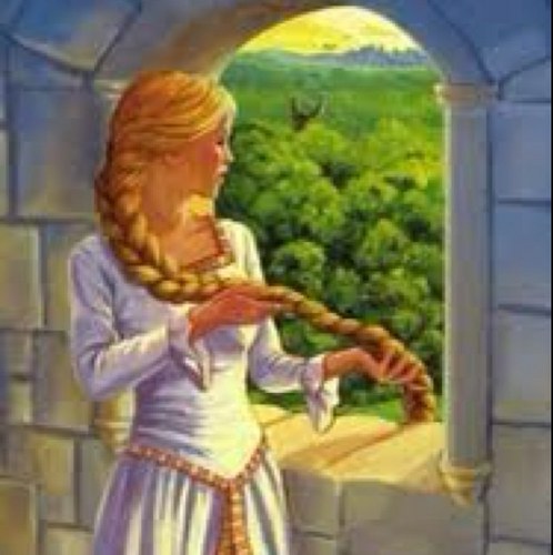 GoldenHair_Rai's profile picture. THEN: Young Maiden Trapped In A Tower Because Of The Evil Witch! NOW: Storybrooke's Hair Stylist And No, My Hair Isnt /That/ Long!