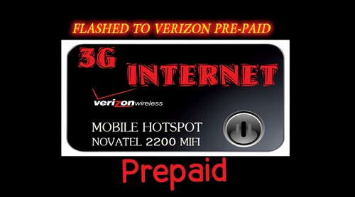This device is flashed to Verizon Prepaid with Unlimited 3G Internet - NO Contract - NO Credit Check - NO Limit!