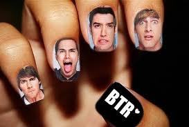 i have Big Time Rush in my Heart... and in my Nail