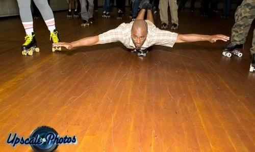 I teach history, I love track, I roller skate, I inline skate, I ice skate, I landscape