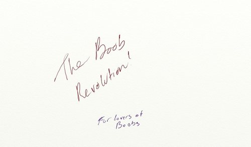 boobrevolution's profile picture. The boob revolution is a lovely little blog all about boobs, why they (including yours) are so fantastic and why (and how) we should stop hating on them :)