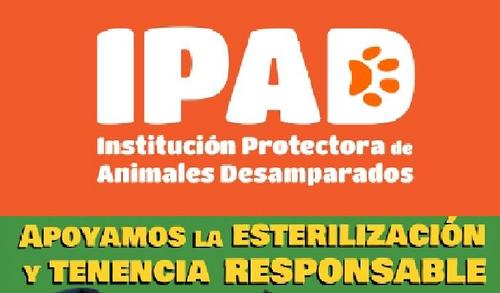 IPAD Carlos Paz- Institucion Protectora de Animales Desamparados. Sin fines de lucro.