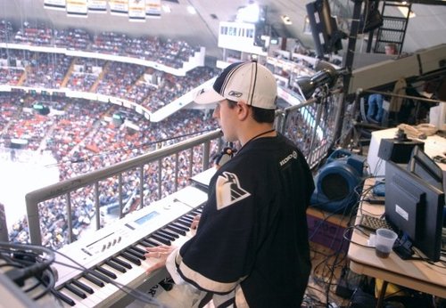 I am the organ player for the Stanley Cup Champion Pittsburgh Penguins games at Mellon Arena.  LETS GO PENS!!!!