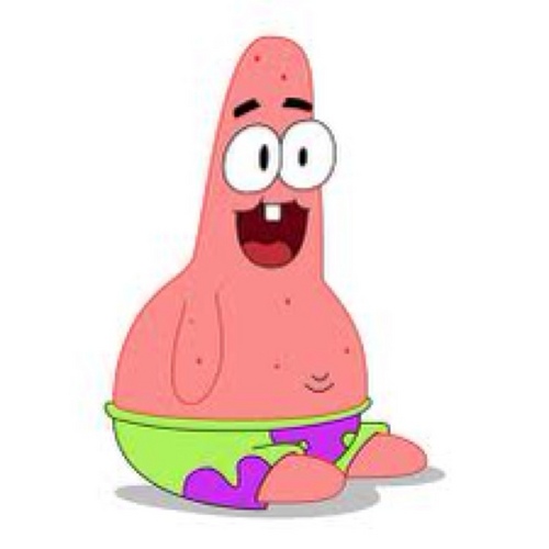 Haha twinkle twinkle Patrick Star that's me ^_^ so what are we talking about?