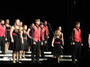 Boaz High School show choir Elite! We talk like this cause we can back it up.