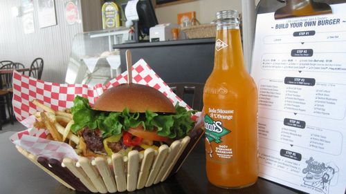 Funka-Deelish burger joint and soupery in Cambridge Ontario