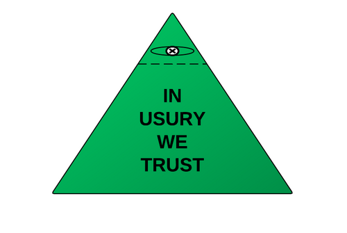 inusurywetrust's profile picture. Follow if you owe Federal Reserve Notes.  If we are all created equal, why can so few of us create money out of thin air?