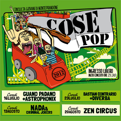 #COSEPOP Il festival musicale di Spazio Disponibile, la consulta giovanile di Monteprandone (AP).