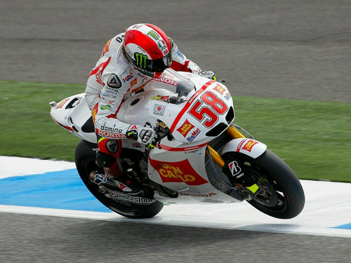 The Real Marco Simoncelli. 250cc World Champion (2008).  23.10.11 SanCarloHondaGresini