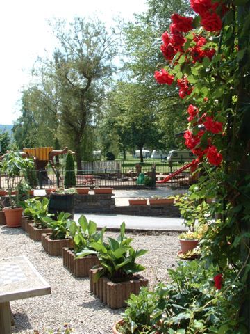 De rust, het prachtig groene terrein, het riviertje L’eau Rouge dat zich langs de camping slingert… maar ook de gemoedelijkheid, netheid, sfeer en rust. een