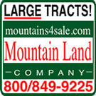 Land for Sale, acreage for sale, and large tracts for sale in the North Carolina Mountains.