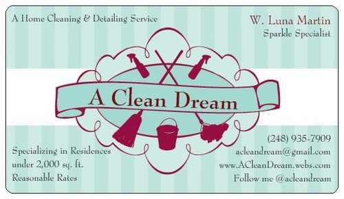 ACleanDream's profile picture. I am a top-rated NW Oakland County, MI home cleaning professional. All residences +/- 1,500 sq. ft. made spotless. Visit my website or call #248-935-7909