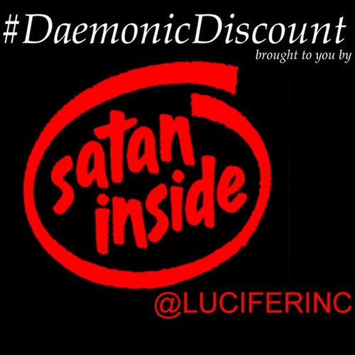 Lucifer Inc Customer Service and Support; Register for you #DaemonicDiscount today! Share and Enjoy. Insp. @beyondimensions.  Also: @omnipotentseal @GWIComic