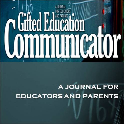 The Gifted Education Communicator (GEC) provides gifted information and articles for PARENTS and EDUCATORS of #gifted children.