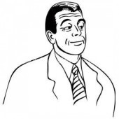 JackBachelor's profile picture. Comedy writer guy masquerading as a cartoon gentleman. Or maybe vice versa.