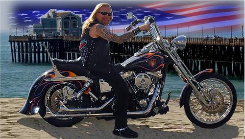 I'm a happily married, biker pastor that ministers everywhere that I'm invited to. I'm also the pastor of Rushing Wind Church in Oceanside, California.