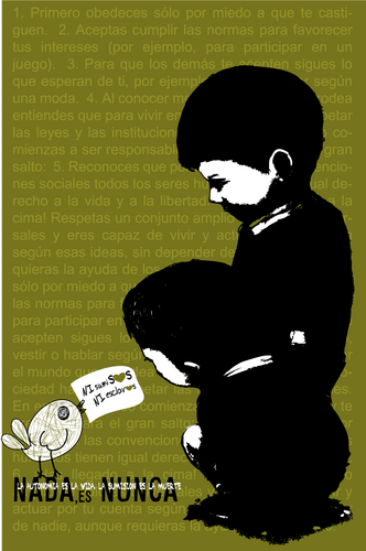 Todos somos creativos, todos podemos ser artistas es la invitación; Si cada hombre es un artista, cada artista es también un ciudadano.