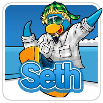 My name is Seth and I enjoy the Club Penguin Community! :D