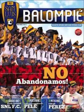 Revista Oficial del Club San Luis, es mensual y gratuita, Checa en Facebook su distribución...