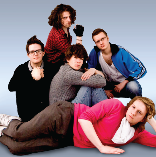 We are the Lunchtime Club: Class of 2010 - Rob Beckett, Joel Dommett, Tom Rosenthal, Ian Smith and Liam Williams