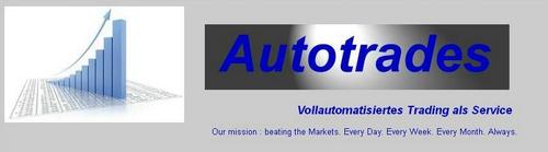 Wir traden die Märkte vollautomatisch, überwiegend Dax und EUR/USD./ We trade the markets fully automated, mainly Dax and EURUSD