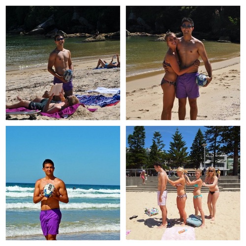 The beach all day every day