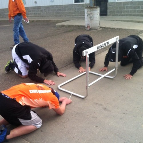 BlazerTheHurdle's profile picture. I am Blazer the track god. I took form of a hurdle and now reside with my friends at Johnsen Field.