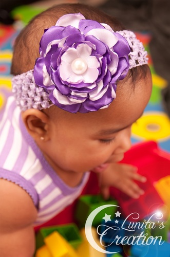 LunitasCreation's profile picture. Lunita's Creation has a wide variety of headbands and hair clips for newborns, infants and even adults.
