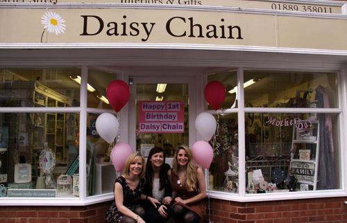 Daisy Chain has a beautiful range of gifts for every occasion, cards, jewellery, scarves, stylish home accessories, children’s gifts and furniture.