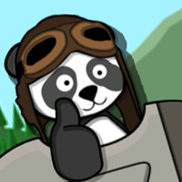 Taking to the skies is what I do! I am Flying Panda for @windowsphone.